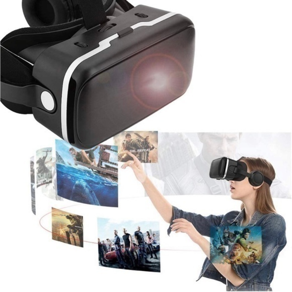 VR Goggles Headset for Home for Watching 3D Movies Games